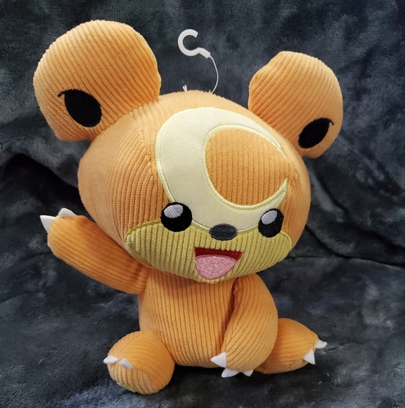 Pokemon Corduroy Teddiursa 8" Plush NWOT - Picture 1 of 3